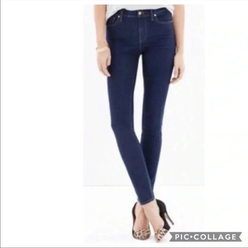 Madewell ‘37s Skinny Jeans Mid Rise Sz 25x32